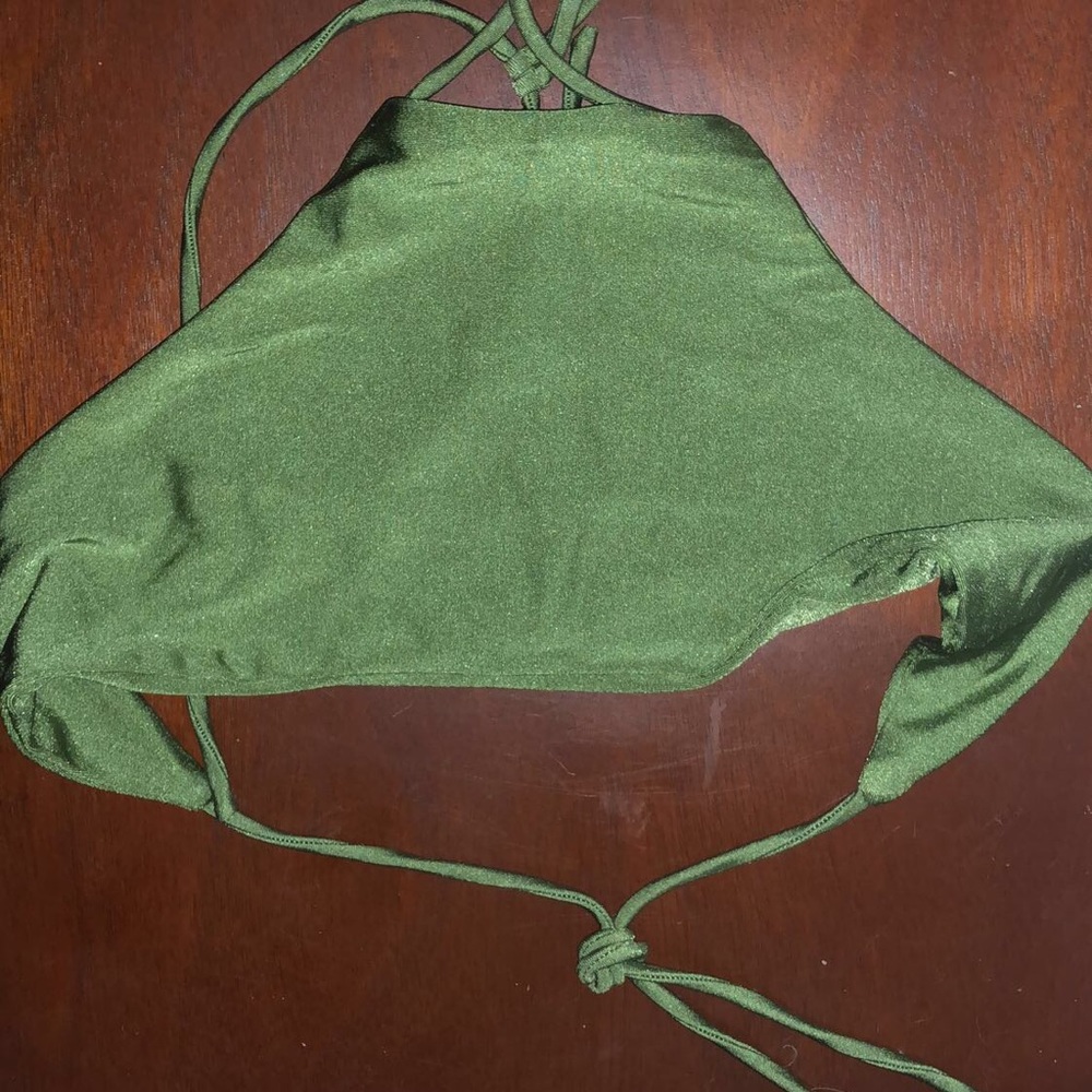 Kaohs green bikini halter top!